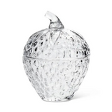 Strawberry Jam Jar with Lid-4"H