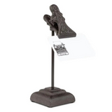 Table Note Clip-Brown-7"H