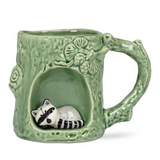 Tree with Raccoon Mug