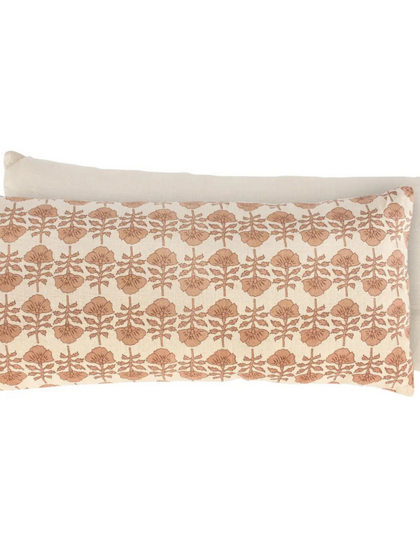 Floral Bolster Pillow
