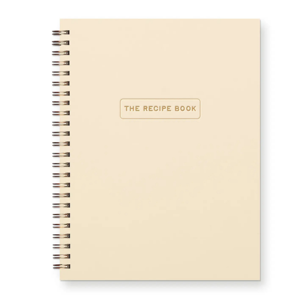 French Vanilla & Gold Recipe Book