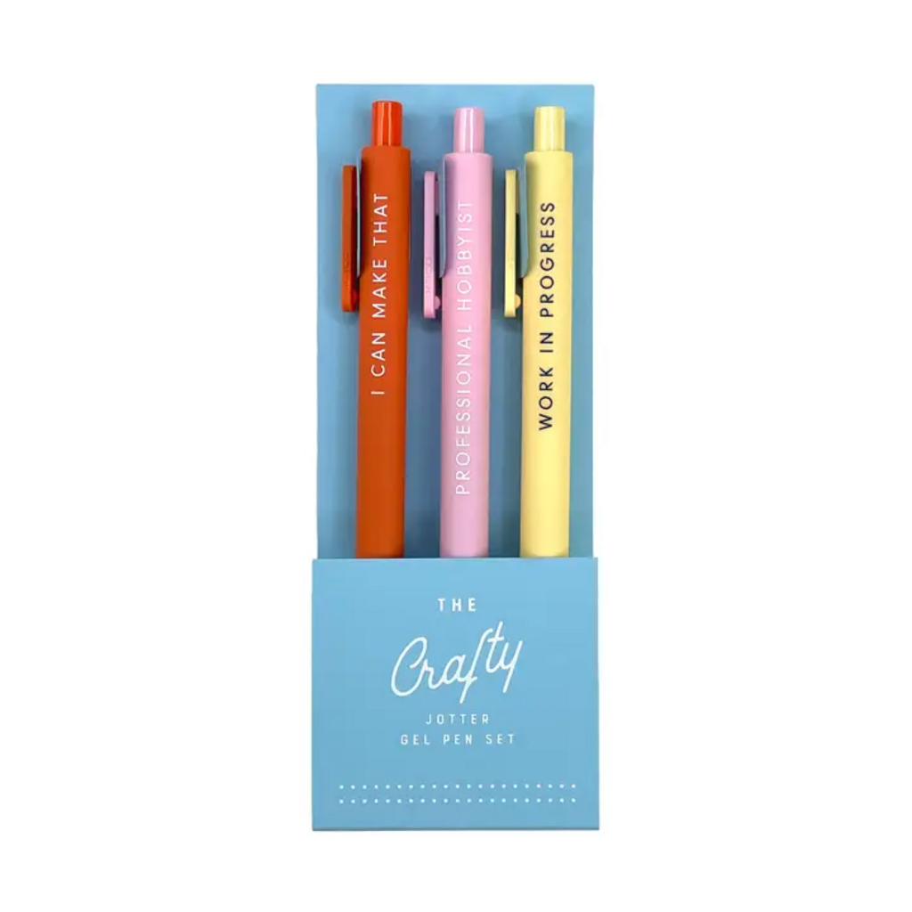 Crafty Jotter Gel Pen: Set of 3