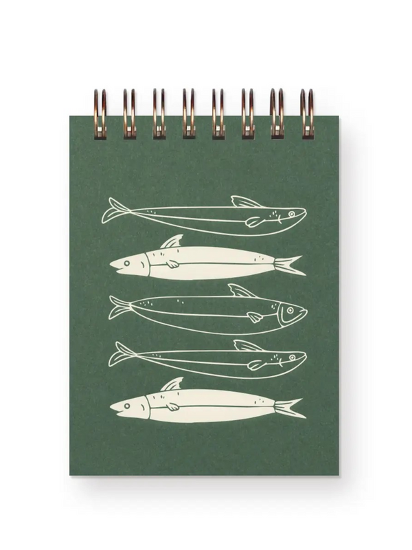Fishes Mini Jotter Notebook