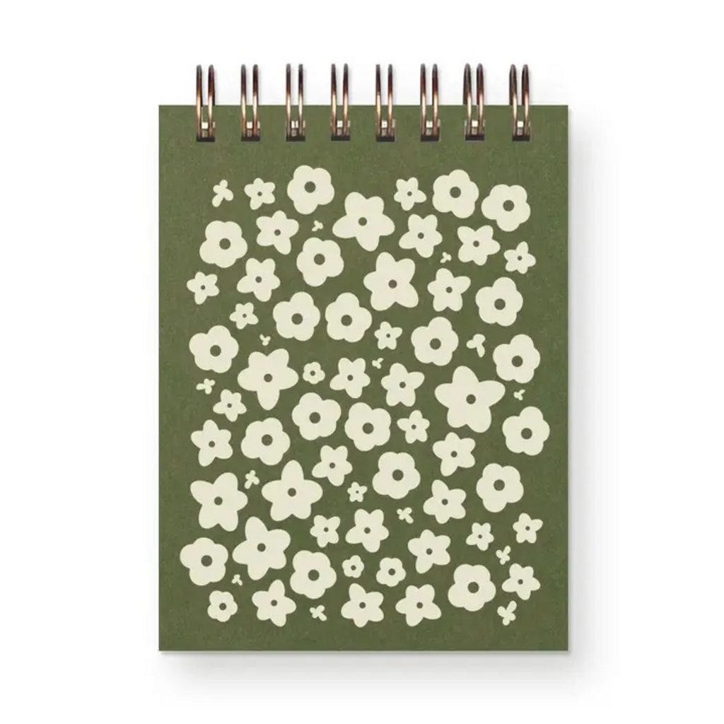 Flower Pattern Mini Jotter