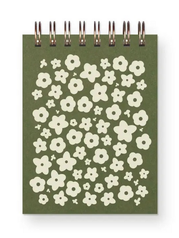 Flower Pattern Mini Jotter