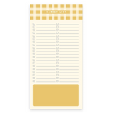 Gingham Pattern Market List