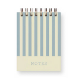 Notes Stripe Mini Jotter Notebook