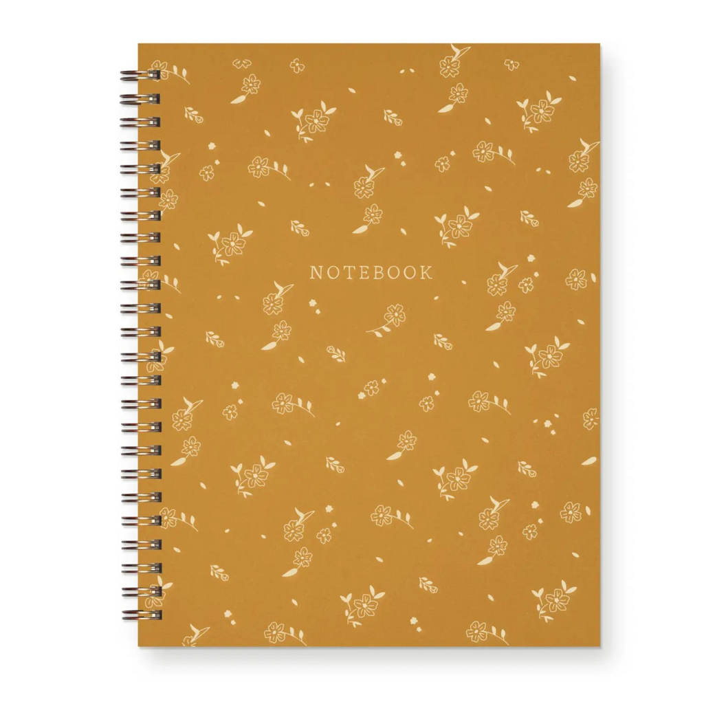 Scattered Flowers Journal : Lined Notebook