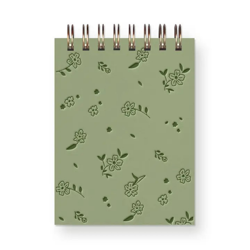 Scattered Flowers Mini Jotter Notebook