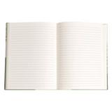 Green Patchwork Journal, Fabric Hardcover Stationary