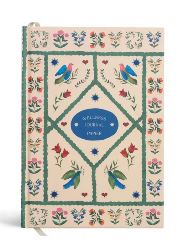 quilted dream wellness journal (hardcover)