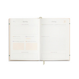 quilted dream wellness journal (hardcover)