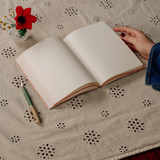 softcover cherry pattern lined notebook