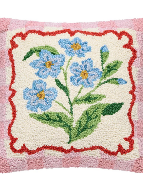 touch-me-not frame hook pillow