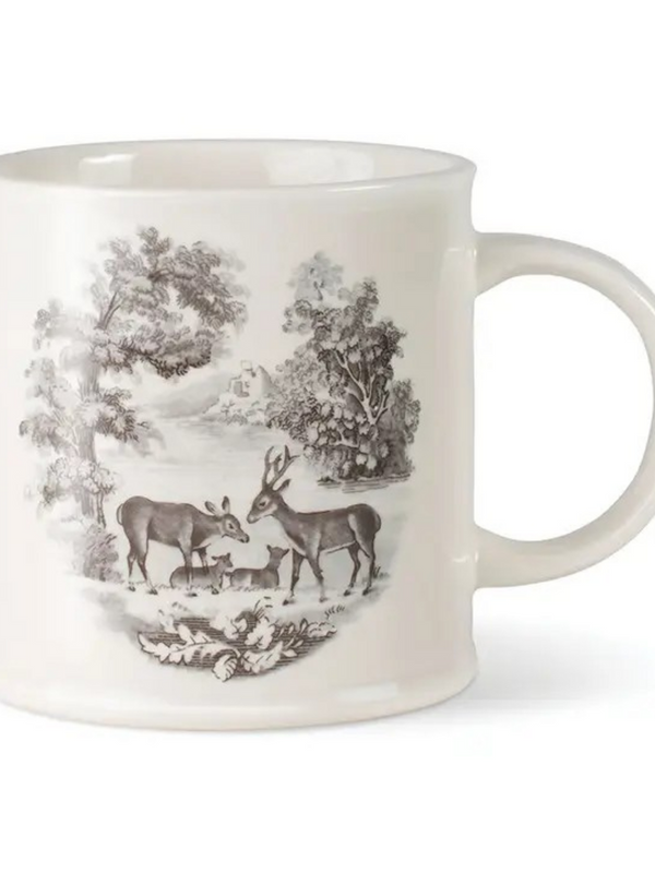 Deer Family Le Cafe Mug