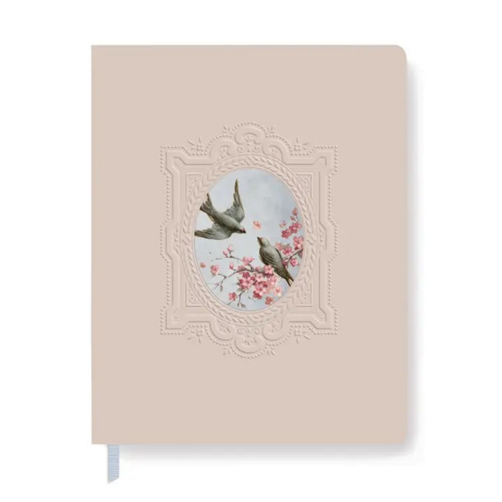 Mem Victorian Birds Large Paperback Journal