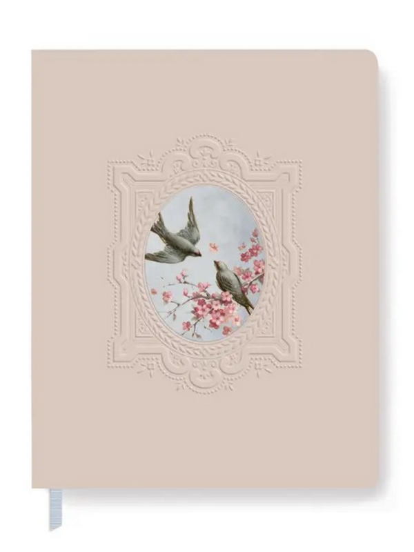 Mem Victorian Birds Large Paperback Journal