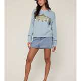 dark sage fish sweater
