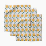 spring tulip dishcloth