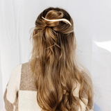 slim gold alligator claw clip