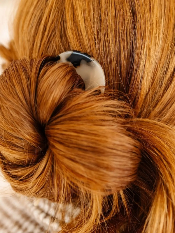 tortoise u shaped hair fork
