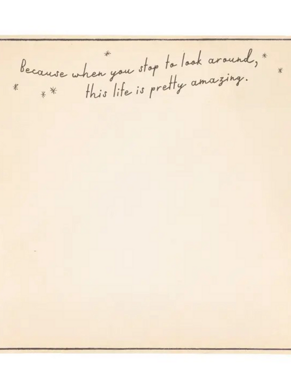 because when you stop...notepad