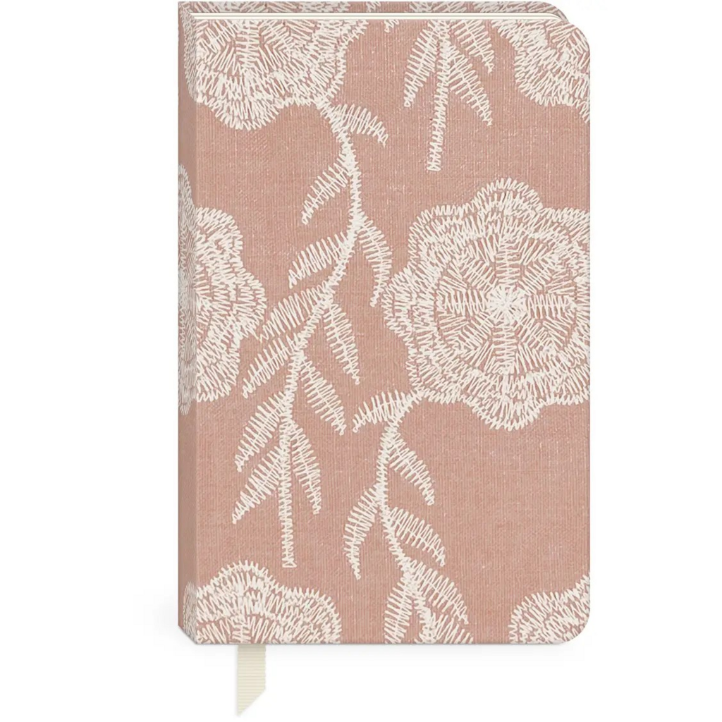 Peony Fabric Journal