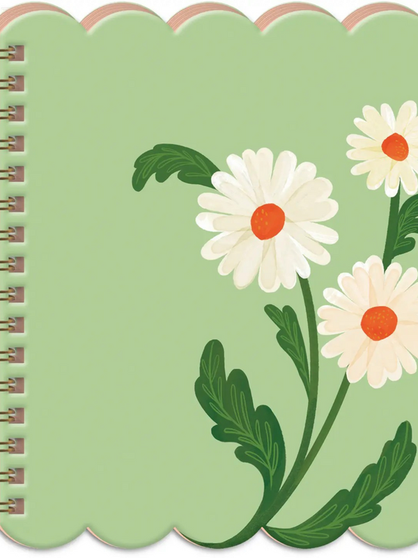 Daisies Spiral Journal