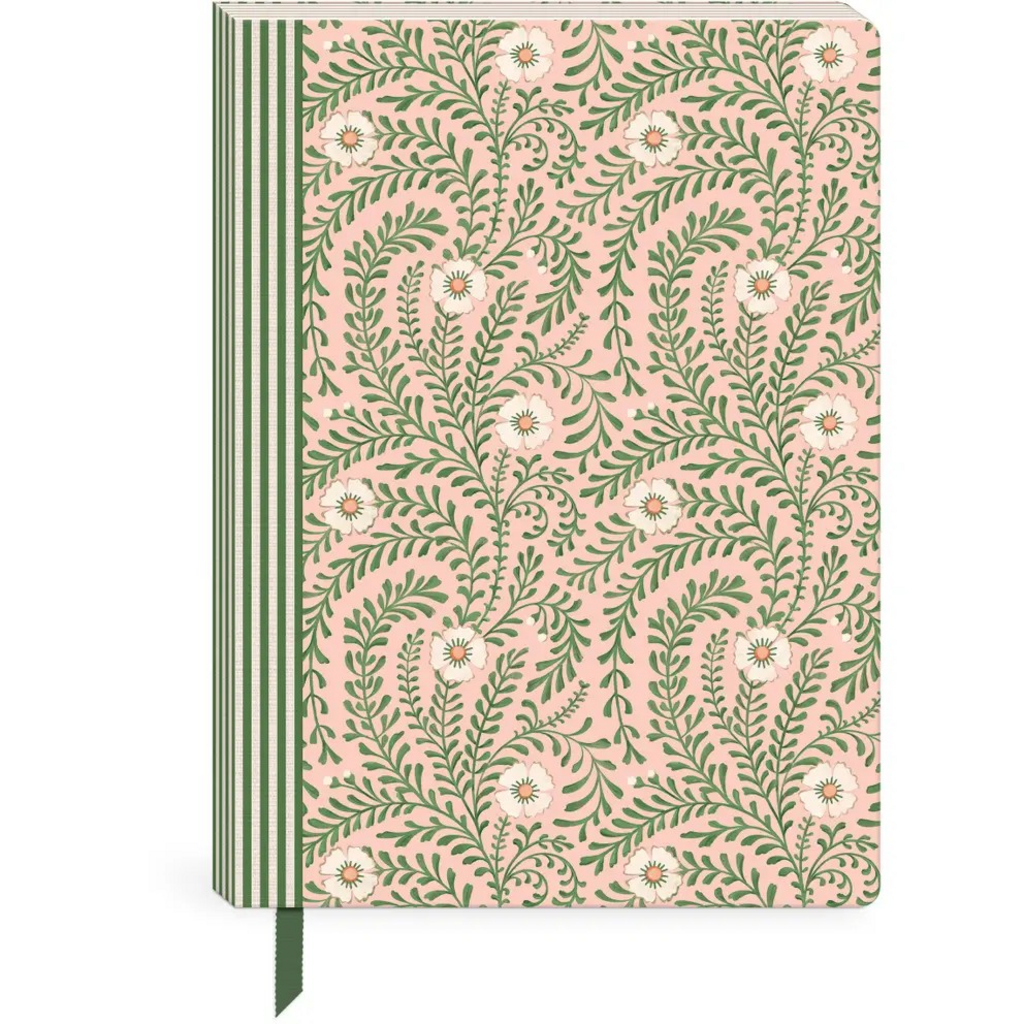 Pink Floral Softcover Journal