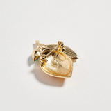 lemon brooch