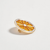 orange slice pin