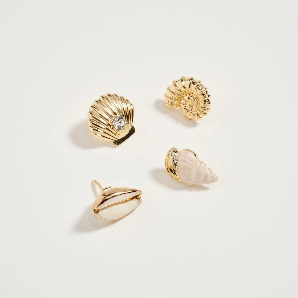 seashell pin set