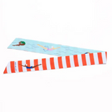 swimmer print skinny scarf