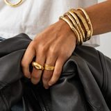 round bead stretch bracelet