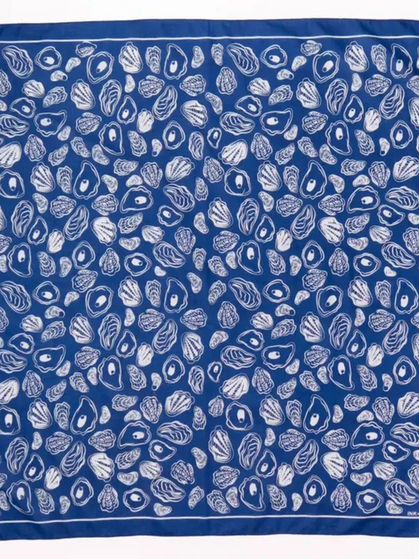oyster print bandana