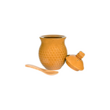 Honey Jar with Wood Honey Spoon