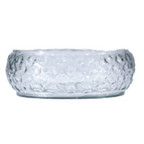 Hand Blown Glass Stackable Hobnail Bowl
