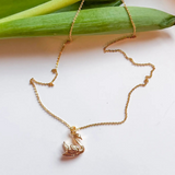 swan necklace
