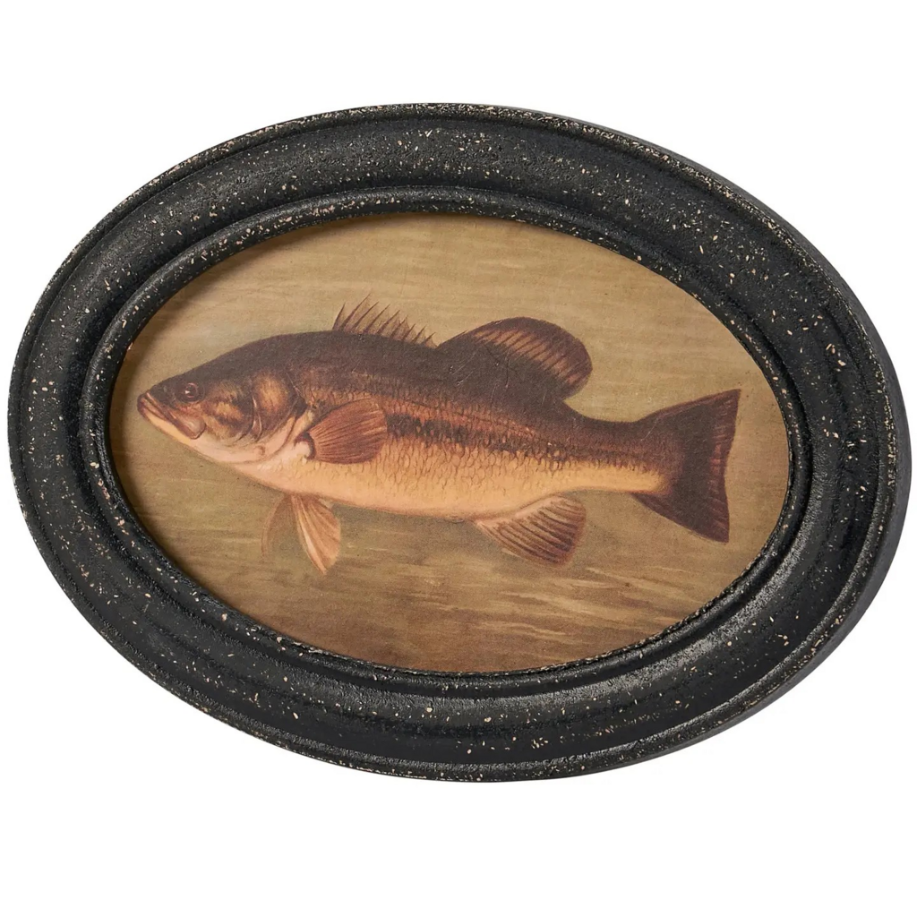 bass framed art