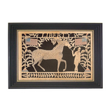 vintage liberty paper cutting
