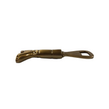 antiqued brass equestrian boot bottle opener