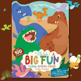 little book of big fun dinos activity book