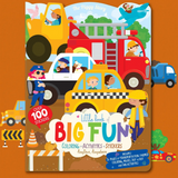 little book of big fun vehicle activity book
