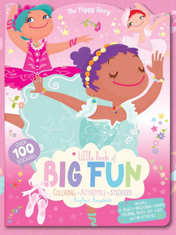 little book of big fun ballerina activity book