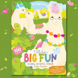little book of big fun llama activity book