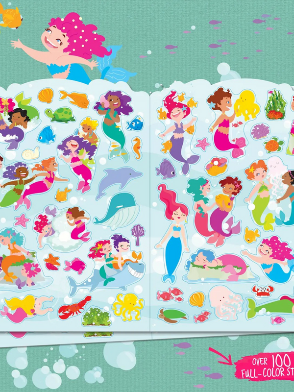 little book of big fun mermaid activity book