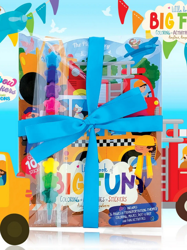little book of big fun vehicle with staking markers