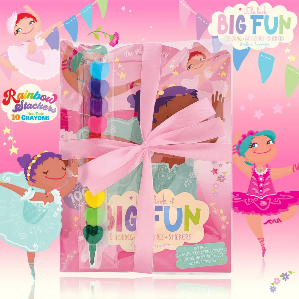 little book of big fun ballerina with staking markers