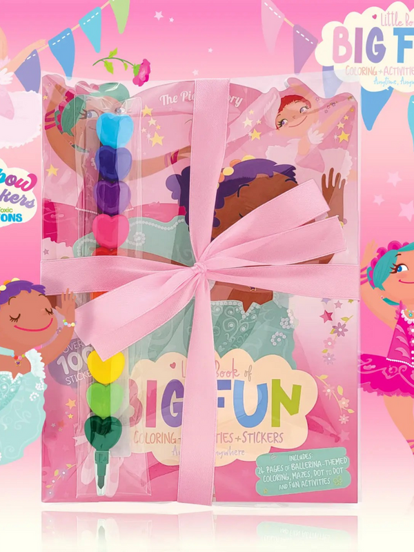 little book of big fun ballerina with staking markers