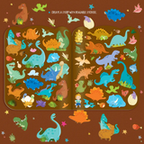 dino dry erase reusable coloring book